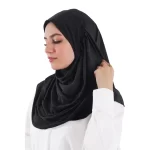 حجابات-التوبة-حجاب-تول-جكار-أسود